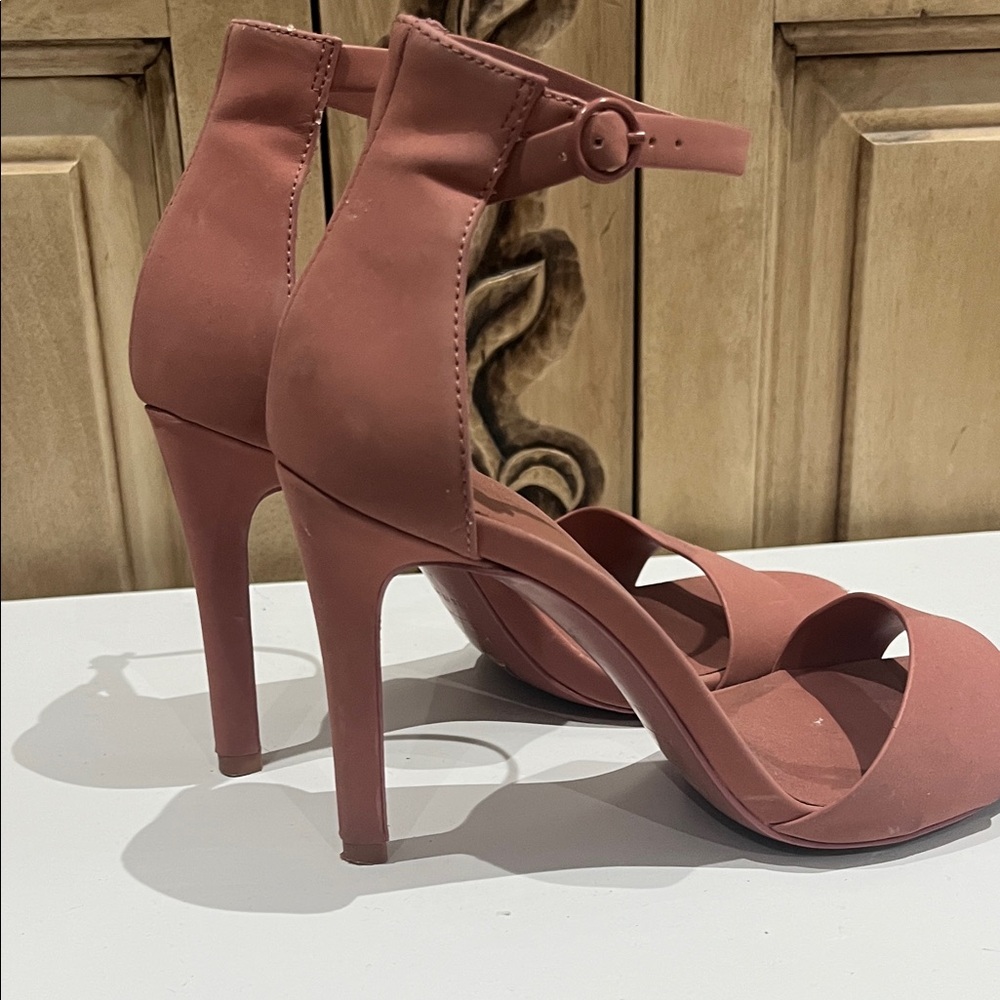 Call It Spring Coral Stiletto Heels - Picture 4 of 13